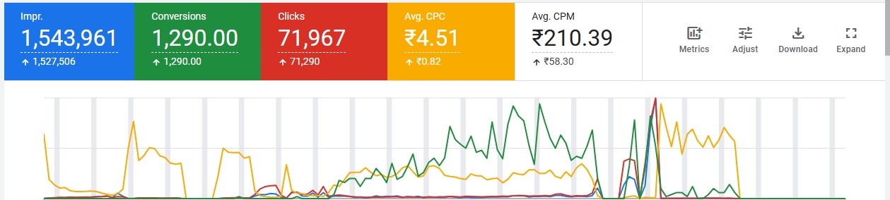 Audit Screenshots - Google Ads Client Result